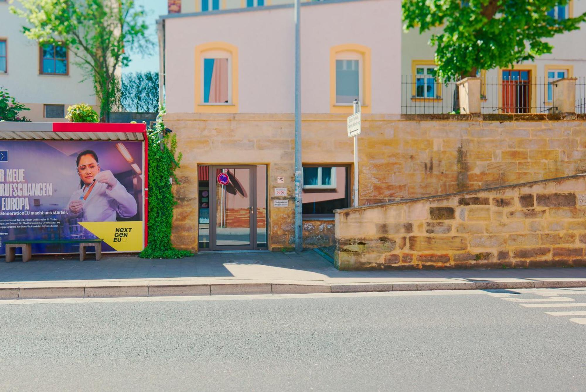 Denkmal-Wohnung In Bamberg Eksteriør billede